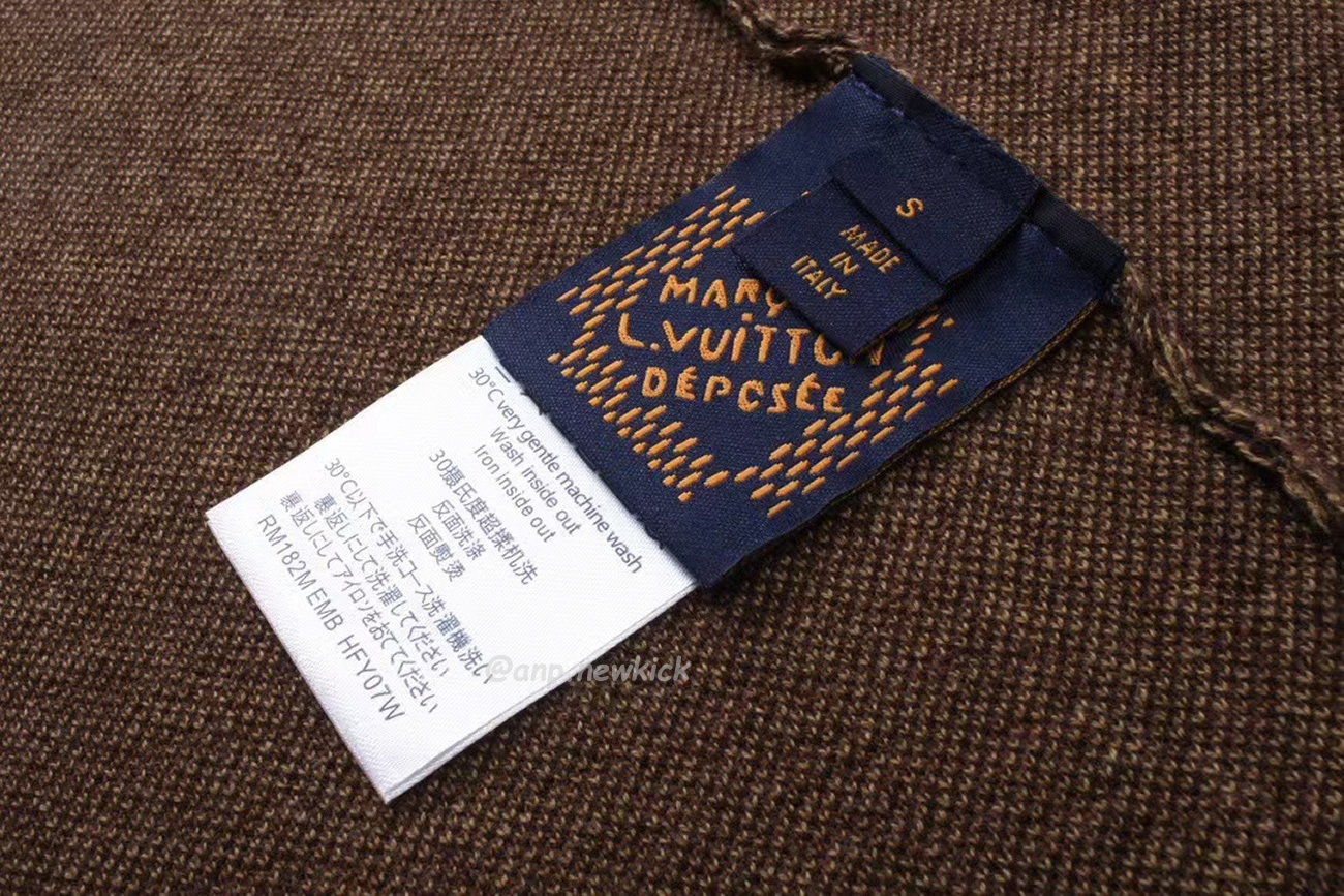 Louis Vuitton Round Necked Checkerboard T Shirt (14) - newkick.org